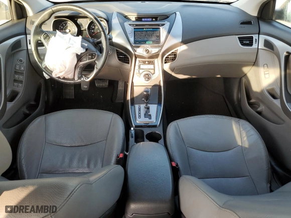 2013 Hyundai Elantra Limited with VIN 5NPDH4AE5DH232677, listed as a Copart auction lot 44137355 with 97,070 mi miles and Salvage Title. Bid and sale history available at carsss.com. Image 8.