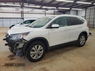 2012 Honda CR-V EX-L with VIN 5J6RM4H74CL016803, listed as a Copart auction lot 51206085 with 180,084 mi miles and Salvage Title. Bid and sale history available at carsss.com. Image 1.