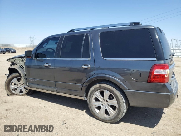 2016 Ford Expedition Platinum с VIN 1FMJU1MT3GEF36405, выставлен на аукционе Copart как лот 53292495 с пробегом 99 156 миль миль и Списание • Salvage title. История ставок и продаж доступна на DreamBid. Изображение 2.