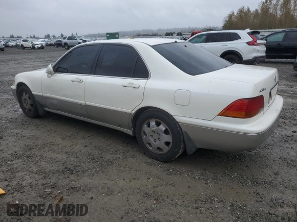 1998 Acura RL Special Edition with VIN JH4KA9682WC010493, listed as a Copart auction lot 75108294 with 56,655 mi miles and Salvage Title. Bid and sale history available at carsss.com. Image 2.