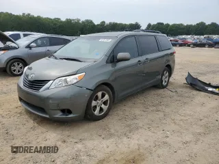 2012 Toyota Sienna LE AAS with VIN 5TDKK3DC0CS234956, listed as a Copart auction lot 60397555 with 135,166 mi miles and Salvage title. Bid and sale history available at DreamBid. Image 1.