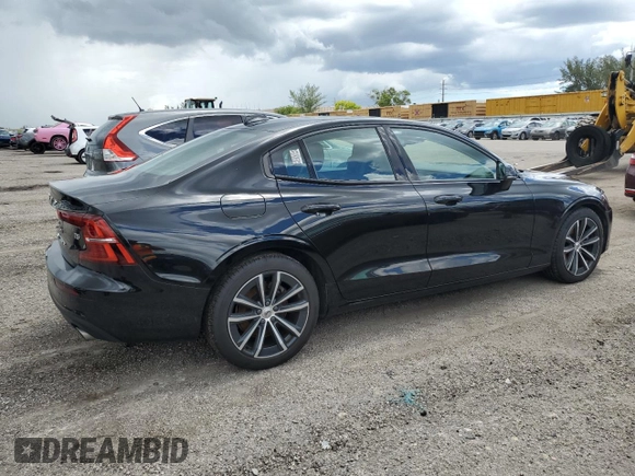 2021 Volvo S60 Momentum with VIN 7JR102FK0MG080908, listed as a Copart auction lot 60000434 with 50,684 mi miles and Non Repairable. Bid and sale history available at carsss.com. Image 3.