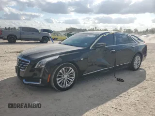 2018 Cadillac CT6 Luxury RWD z VIN 1G6KC5RX6JU125904, wystawiony jako Copart lot #76925184 z przebiegiem Nie podano mil oraz Szkoda całkowita • Salvage title. Historia ofert i sprzedaży dostępna na DreamBid. Obrazek 1.