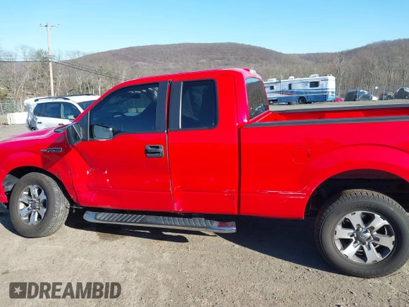 2014 Ford F-150 XL with VIN 1FTFX1EF1EFD02412, listed as a IAAI auction lot 41835121 with 110,485 mi miles. Bid and sale history available at carsss.com. Image 14.