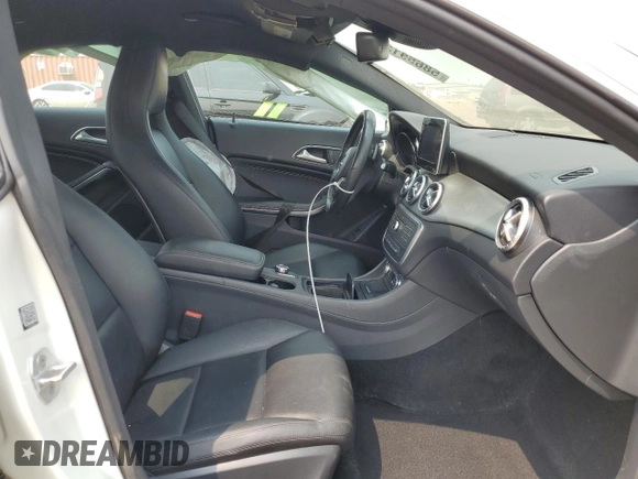2015 Mercedes-Benz CLA 250 with VIN WDDSJ4GB0FN177766, listed as a Copart auction lot 58659135 with 54,423 mi miles and Salvage title. Bid and sale history available at DreamBid. Image 7.