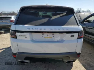 2022 Land Rover Range Rover Sport SE with VIN SALWG2SU1NA239200, listed as a Copart auction lot 46635465 with 25,292 mi miles and Salvage Title. Bid and sale history available at carsss.com. Image 6.