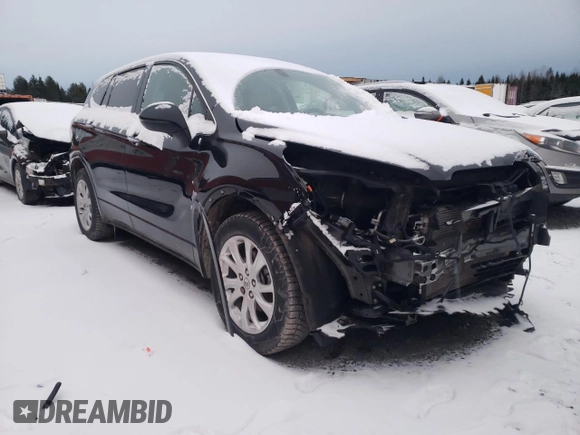 2019 Buick Envision Essence with VIN LRBFX1SA7KD025571, listed as a Copart auction lot 48222975 with 56,328 mi miles and Salvage Title. Bid and sale history available at DreamBid. Image 4.