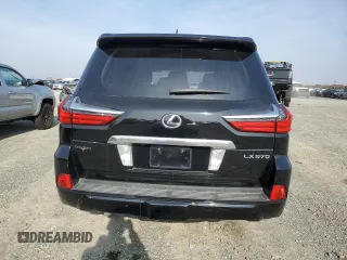 2017 Lexus LX with VIN JTJHY7AX5H4225421, listed as a Copart auction lot 83606554 with 112,378 mi miles and Clean Title. Bid and sale history available at carsss.com. Image 6.