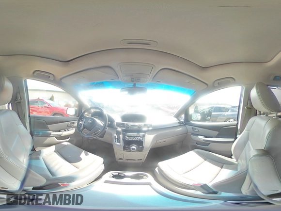 2012 Honda Odyssey EX-L with VIN 5FNRL5H61CB067331, listed as a Copart auction lot 50016455 with 156,020 mi miles and Non Repairable. Bid and sale history available at DreamBid. Image 15.