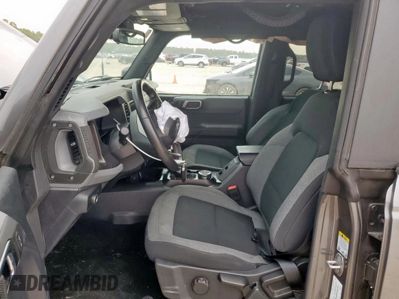 2022 Ford Bronco with VIN 1FMDE5BH7NLB66388, listed as a Copart auction lot 60559515 with 26,468 mi miles and Salvage title. Bid and sale history available at DreamBid. Image 7.