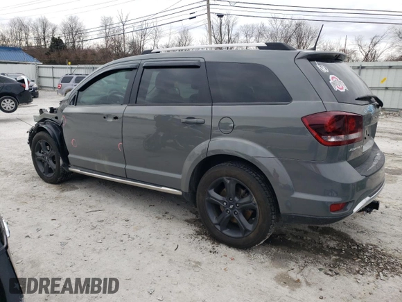 2019 Dodge Journey Crossroad with VIN 3C4PDCGB6KT798800, listed as a Copart auction lot 84019344 with 90,638 mi miles and Salvage Title. Bid and sale history available at DreamBid. Image 2.