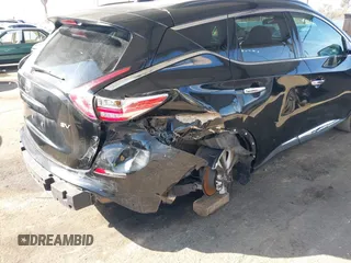 2017 Nissan Murano S z VIN 5N1AZ2MG7HN116402, wystawiony jako IAAI lot #41558286 z przebiegiem 139 829 mil mil oraz . Historia ofert i sprzedaży dostępna na DreamBid. Obrazek 6.