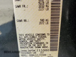 2017 Nissan Altima 2.5 SV with VIN 1N4AL3AP3HC215980, listed as a Copart auction lot 53055145 with 31,764 mi miles and Salvage Title. Bid and sale history available at carsss.com. Image 14.