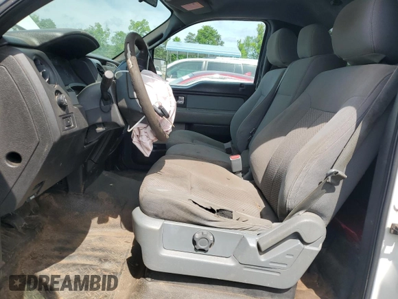 2013 Ford F-150 XL with VIN 1FTNF1CF2DKF00942, listed as a Copart auction lot 59525735 with 85,551 mi miles and Salvage title. Bid and sale history available at DreamBid. Image 7.