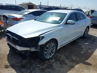 2017 Genesis G80 3.8L with VIN KMHGN4JE1HU200046, listed as a IAAI auction lot 42077422 with 121,698 mi miles and . Bid and sale history available at carsss.com. Image 19.