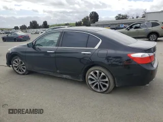 2014 Honda Accord Sedan Sport with VIN 1HGCR2F56EA145757, listed as a Copart auction lot 51006145 with 159,799 mi miles and Salvage Title. Bid and sale history available at carsss.com. Image 2.