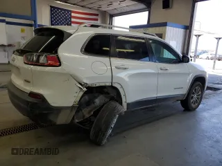 2019 Jeep Cherokee Latitude Plus with VIN 1C4PJMLX3KD127574, listed as a Copart auction lot 55470565 with 106,309 mi miles and Salvage title. Bid and sale history available at DreamBid. Image 3.