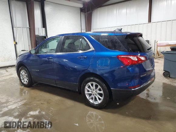2021 Chevrolet Equinox LT with VIN 3GNAXUEV3ML383136, listed as a Copart auction lot 48557975 with 15,395 mi miles and Salvage Title. Bid and sale history available at DreamBid. Image 2.