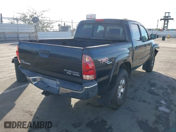 2007 Toyota Tacoma PreRunner with VIN 5TEJU62N57Z405446, listed as a IAAI auction lot 41418628 with 181,230 mi miles and . Bid and sale history available at DreamBid. Image 4.