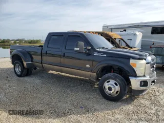 2012 Ford F-350 XL with VIN 1FT8W3DT0CEB00047, listed as a Copart auction lot 43234785 with 284,907 mi miles and Clean Title. Bid and sale history available at DreamBid. Image 4.