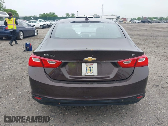 2016 Chevrolet Malibu LT with VIN 1G1ZE5STXGF180486, listed as a IAAI auction lot 42166425 with 188,851 mi miles and . Bid and sale history available at DreamBid. Image 16.