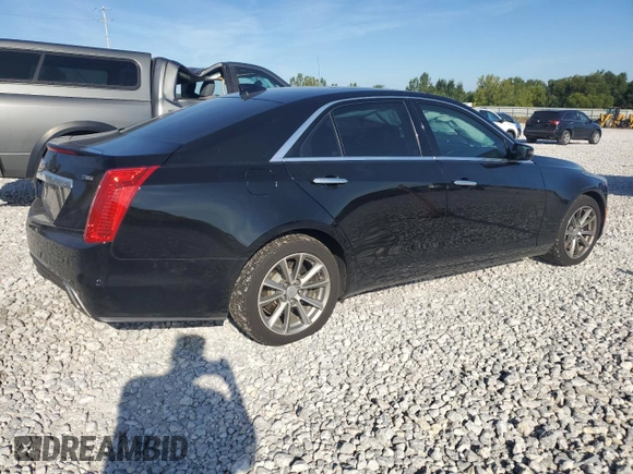 2017 Cadillac CTS Luxury AWD with VIN 1G6AX5SS8H0171086, listed as a Copart auction lot 69744674 with 83,087 mi miles and Salvage Title. Bid and sale history available at DreamBid. Image 3.