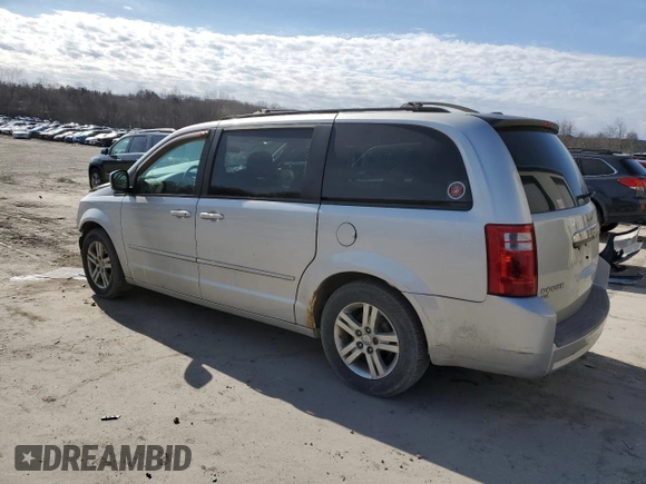 2010 Dodge Grand Caravan Crew with VIN 2D4RN6DX3AR435026, listed as a Copart auction lot 48490085 with 179,114 mi miles and Salvage Title. Bid and sale history available at DreamBid. Image 2.
