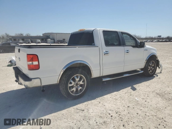 2008 Ford F-150 XLT с VIN 1FTPW12V78FB31866, выставлен на аукционе Copart как лот 48955685 с пробегом 228 730 миль миль и Списание • Salvage title. История ставок и продаж доступна на DreamBid. Изображение 3.