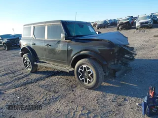 2022 Ford Bronco z VIN 1FMDE5BH0NLB07571, wystawiony jako IAAI lot #41299606 z przebiegiem 28 298 mil mil oraz . Historia ofert i sprzedaży dostępna na DreamBid. Obrazek 1.