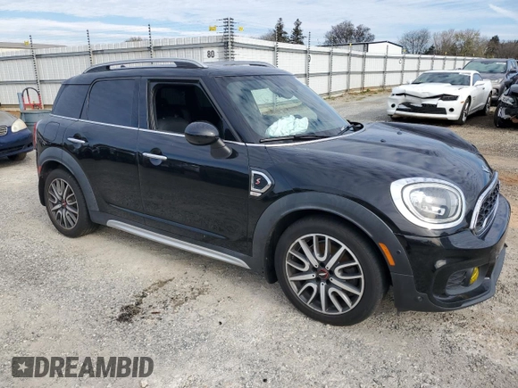 2017 MINI Countryman Cooper S with VIN WMZYT3C35H3B66139, listed as a Copart auction lot 80742504 with 134,555 mi miles and Salvage title. Bid and sale history available at DreamBid. Image 4.