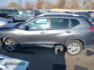 2015 Nissan Rogue SL with VIN 5N1AT2MV3FC752646, listed as a IAAI auction lot 41038720 with 74,490 mi miles and . Bid and sale history available at carsss.com. Image 14.