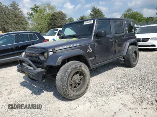 2016 Jeep Wrangler Unlimited Rubicon with VIN 1C4BJWFG5GL244801, listed as a Copart auction lot 54844035 with 162,110 mi miles and Clean title. Bid and sale history available at DreamBid. Image 1.