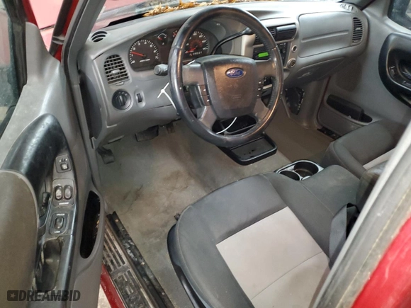 2007 Ford Ranger XL with VIN 1FTYR14U27PA93696, listed as a Copart auction lot 45766395 with 160,562 mi miles and Salvage Title. Bid and sale history available at carsss.com. Image 8.