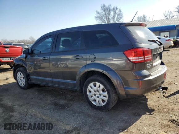 2014 Dodge Journey SE with VIN 3C4PDCAB4ET303183, listed as a Copart auction lot 44118395 with 146,015 mi miles and Salvage Title. Bid and sale history available at carsss.com. Image 2.