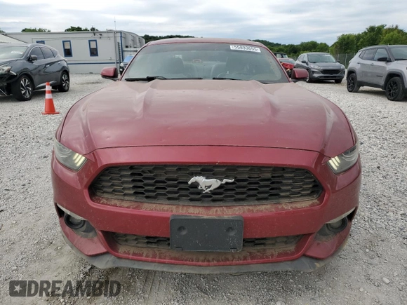 2015 Ford Mustang EcoBoost z VIN 1FA6P8TH6F5347243, wystawiony jako Copart lot #55893655 z przebiegiem 83 593 mil mil oraz Czysty tytuł • Clean title. Historia ofert i sprzedaży dostępna na DreamBid. Obrazek 5.