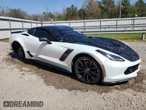 2019 Chevrolet Corvette Grand Sport 2LT with VIN 1G1YY2D70K5100855, listed as a Copart auction lot 47391075 with 28,474 mi miles and Clean Title. Bid and sale history available at carsss.com. Image 4.