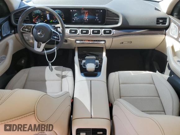 2020 Mercedes-Benz GLE 450 with VIN 4JGFB5KB6LA217594, listed as a Copart auction lot 58564685 with 80,188 mi miles and Salvage title. Bid and sale history available at DreamBid. Image 8.