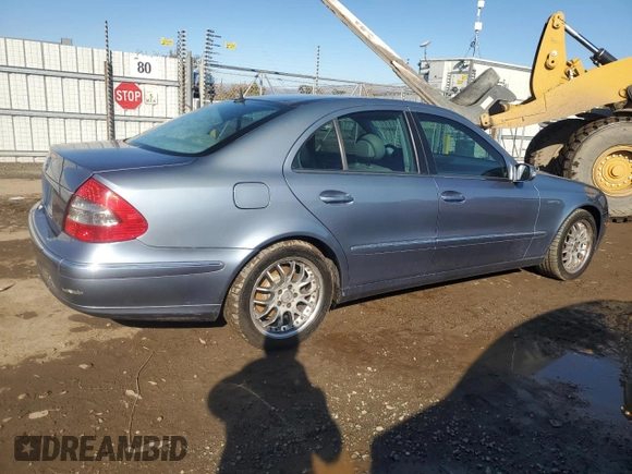 2003 Mercedes-Benz E-Class 5.0L with VIN WDBUF70J93A160425, listed as a Copart auction lot 85186494 with 185,348 mi miles and Salvage Title. Bid and sale history available at carsss.com. Image 3.