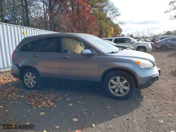 2007 Honda CR-V EX-L with VIN JHLRE48757C096866, listed as a IAAI auction lot 40741312 with 120,049 mi miles. Bid and sale history available at carsss.com. Image 13.