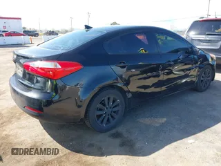 2016 Kia Forte LX with VIN KNAFX4A63G5506920, listed as a IAAI auction lot 41924410 with 120,451 mi miles. Bid and sale history available at carsss.com. Image 4.