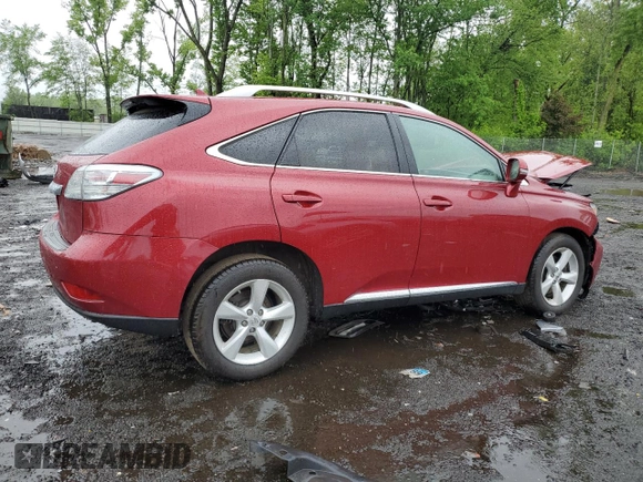 2010 Lexus RX 350 z VIN 2T2BK1BA4AC022178, wystawiony jako Copart lot #57221215 z przebiegiem 107 275 mil mil oraz Szkoda całkowita • Salvage title. Historia ofert i sprzedaży dostępna na DreamBid. Obrazek 3.