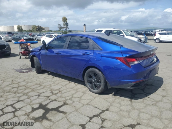 2023 Hyundai Elantra Preferred with VIN KMHLM4AG5PU415723, listed as a Copart auction lot 51319925 with 37,485 mi miles and Salvage Title. Bid and sale history available at carsss.com. Image 2.