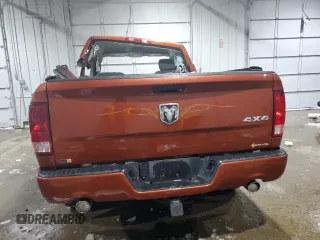 2013 Ram 1500 Express with VIN 3C6JR7AT7DG572736, listed as a Copart auction lot 45131975 with 65,518 mi miles and Salvage title. Bid and sale history available at DreamBid. Image 6.