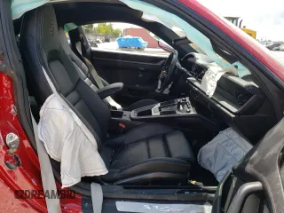 2021 Porsche 911 Carrera with VIN WP0AA2A95MS205382, listed as a Copart auction lot 42355455 with 11,032 mi miles and Salvage Title. Bid and sale history available at carsss.com. Image 5.