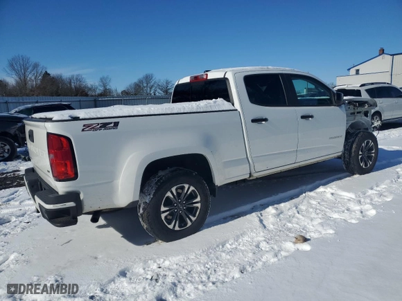 2021 Chevrolet Colorado 4WD Z71 with VIN 1GCGTDEN8M1151301, listed as a Copart auction lot 88226375 with 89,259 mi miles and Salvage Title. Bid and sale history available at carsss.com. Image 3.