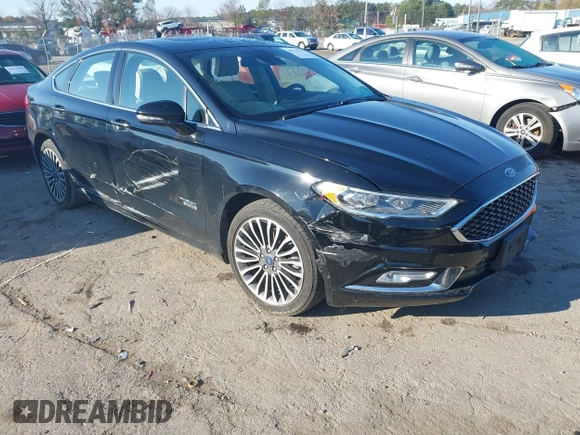 2017 Ford Fusion Titanium with VIN 3FA6P0SU2HR309895, listed as a IAAI auction lot 40963527 with 80,761 mi miles and . Bid and sale history available at DreamBid. Image 1.