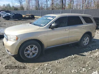 2011 Dodge Durango Express with VIN 1D4RE2GG2BC712442, listed as a Copart auction lot 47433645 with 258,417 mi miles and Clean Title. Bid and sale history available at carsss.com. Image 1.