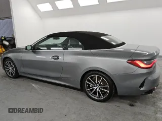 2025 BMW 4 Series 430i xDrive with VIN WBA53DB00SCS20075, listed as a Copart auction lot 50836885 with 22,549 mi miles and Clean Title. Bid and sale history available at DreamBid. Image 2.
