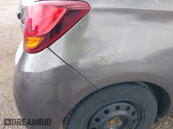 2015 Toyota Yaris L with VIN VNKJTUD33FA054166, listed as a IAAI auction lot 41993354 with 98,657 mi miles and . Bid and sale history available at DreamBid. Image 12.