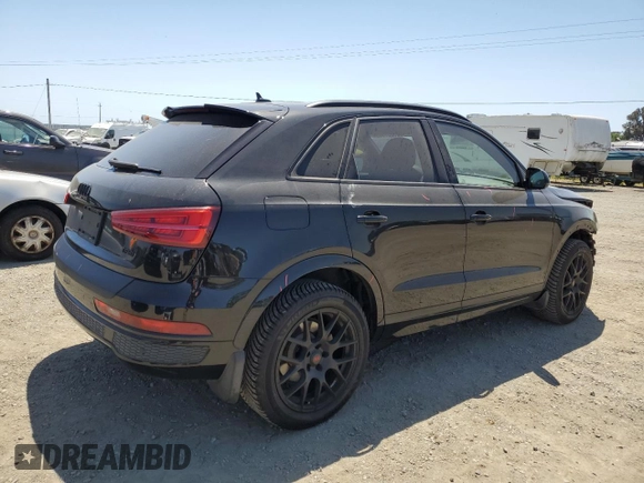 2018 Audi Q3 Premium Plus z VIN WA1JCCFSXJR027087, wystawiony jako Copart lot #58527985 z przebiegiem 99 372 mil mil oraz Szkoda całkowita • Salvage title. Historia ofert i sprzedaży dostępna na DreamBid. Obrazek 3.